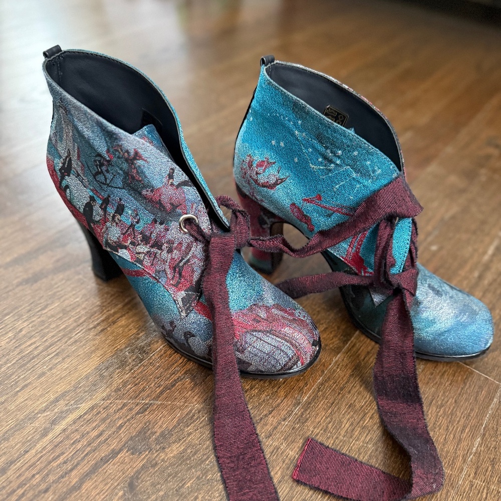John Fluevog, heels, size 9.5